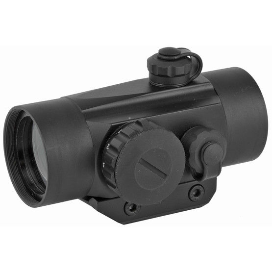 TRUGLO Traditional 1x30 Red Dot Sight with 5 MOA has a black finish